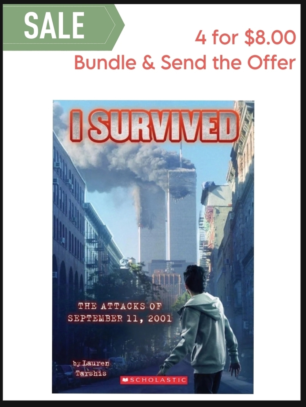 I Survived the Attacks of September 11, 2001 – Lauren Tarshis | NEW Kids Book